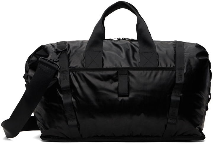Photo: RAINS Black Sibu Weekend Duffle Bag