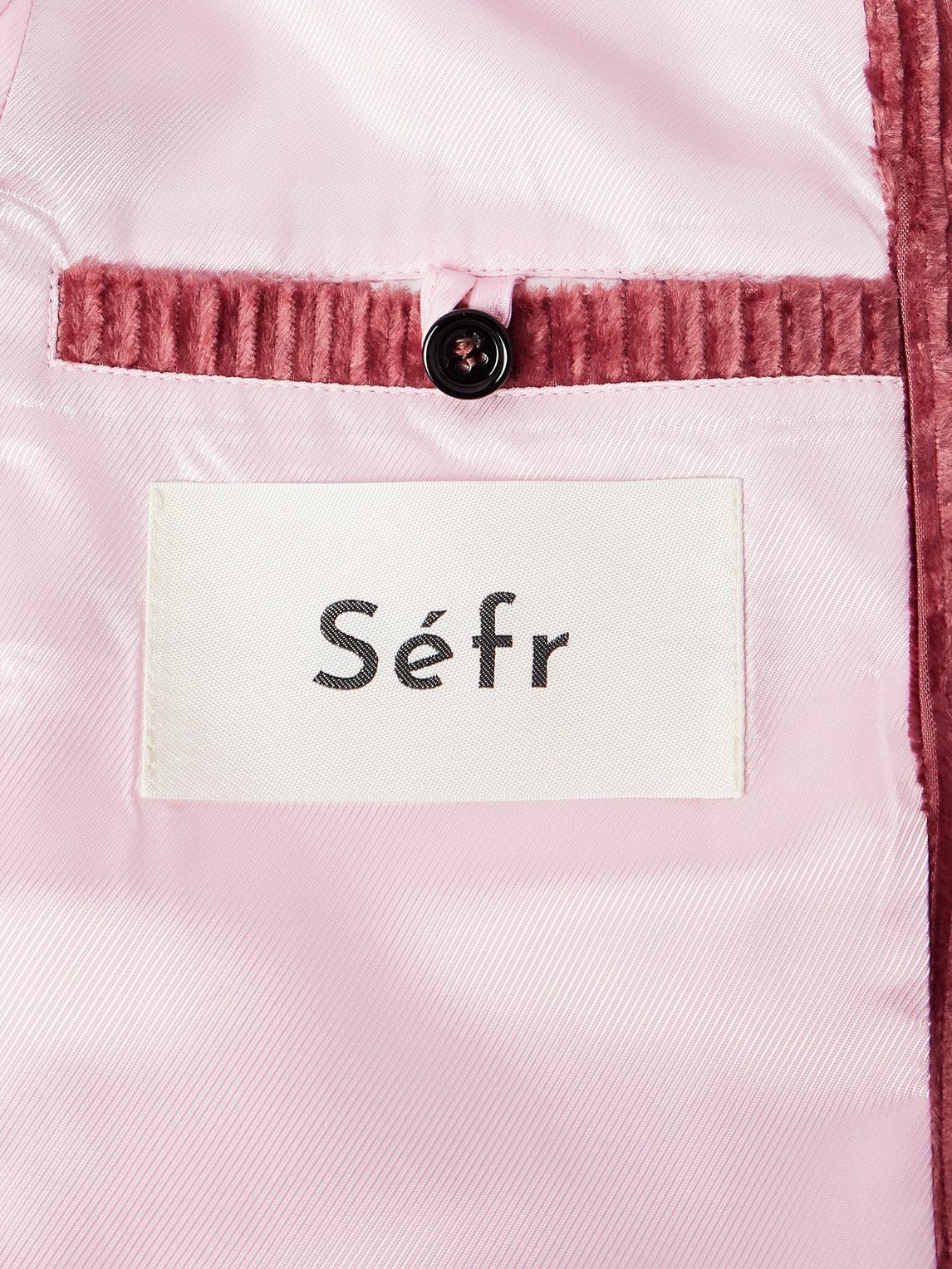 Séfr - Insight Corduroy Suit Jacket - Red