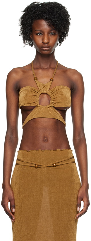 Photo: TYRELL SSENSE Exclusive Brown Tank Top