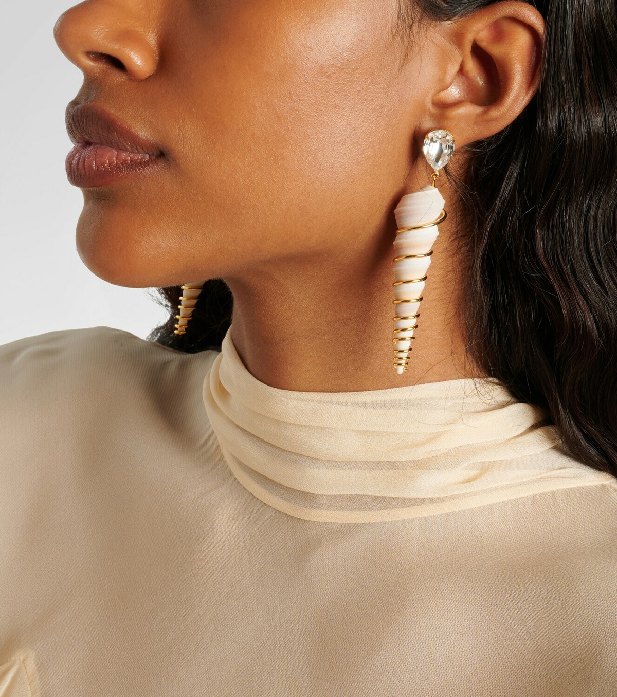 Jennifer Behr Embellished drop earrings
