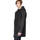 Stutterheim Black Stockholm Lightweight Raincoat