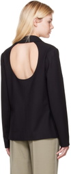 GAUCHERE Black Cutout Blazer
