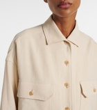 Loro Piana Linen and wool shirt