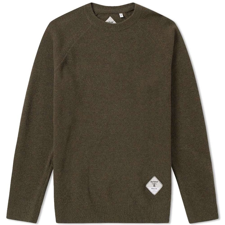 Photo: Barbour Lambswool Crew Knit