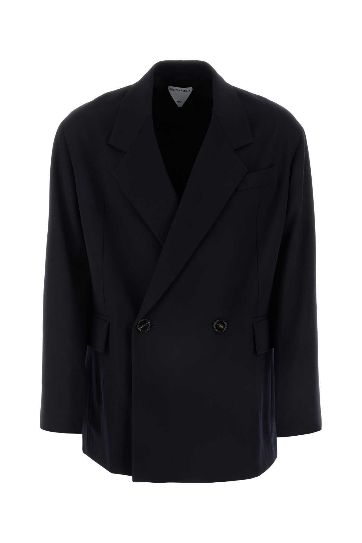 【関税＆送料込み】Bottega Veneta Jackets And Vests Bottega Veneta Men's Blue Cotton Jacket