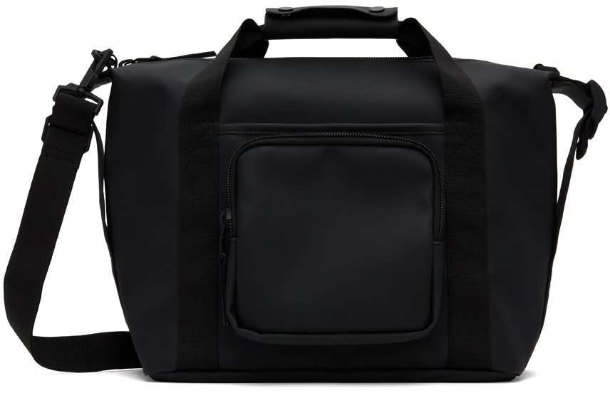 Photo: RAINS Black Texel Kit Large Duffle Bag