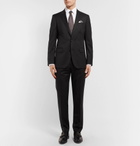 Hugo Boss - Black Hayes Slim-Fit Super 120s Virgin Wool Suit Jacket - Men - Black