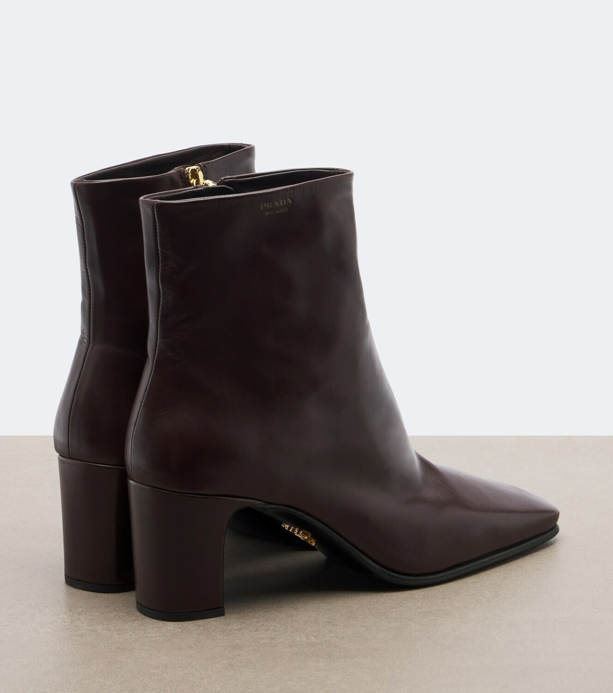 Prada Leather ankle boots
