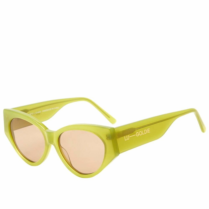 Photo: Lu Goldie Women's Milou Sunglasses in Leaf