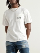 READYMADE - Logo-Print Cotton-Jersey T-Shirt - White