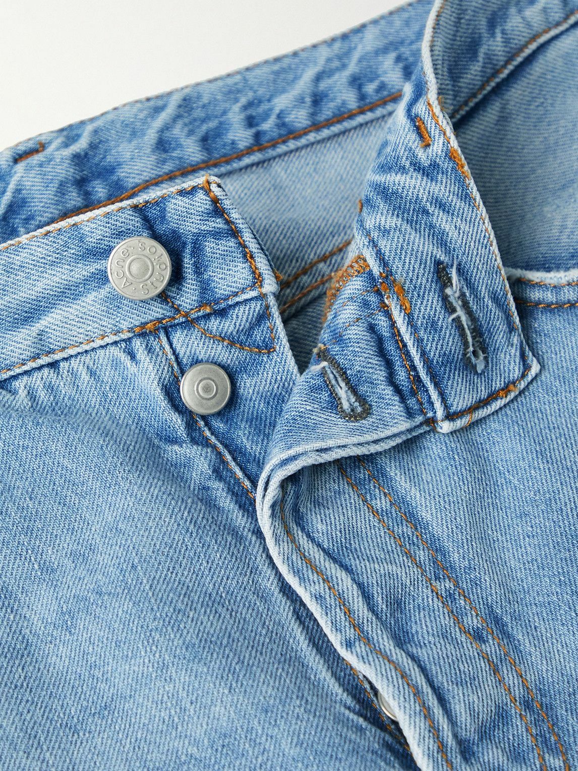 Acne Studios - 1996 Straight-Leg Distressed Jeans - Blue Acne Studios