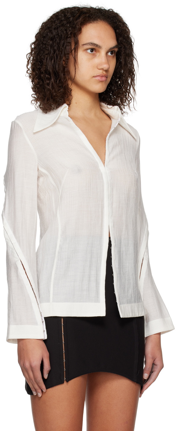 Anna October White Grace Shirt