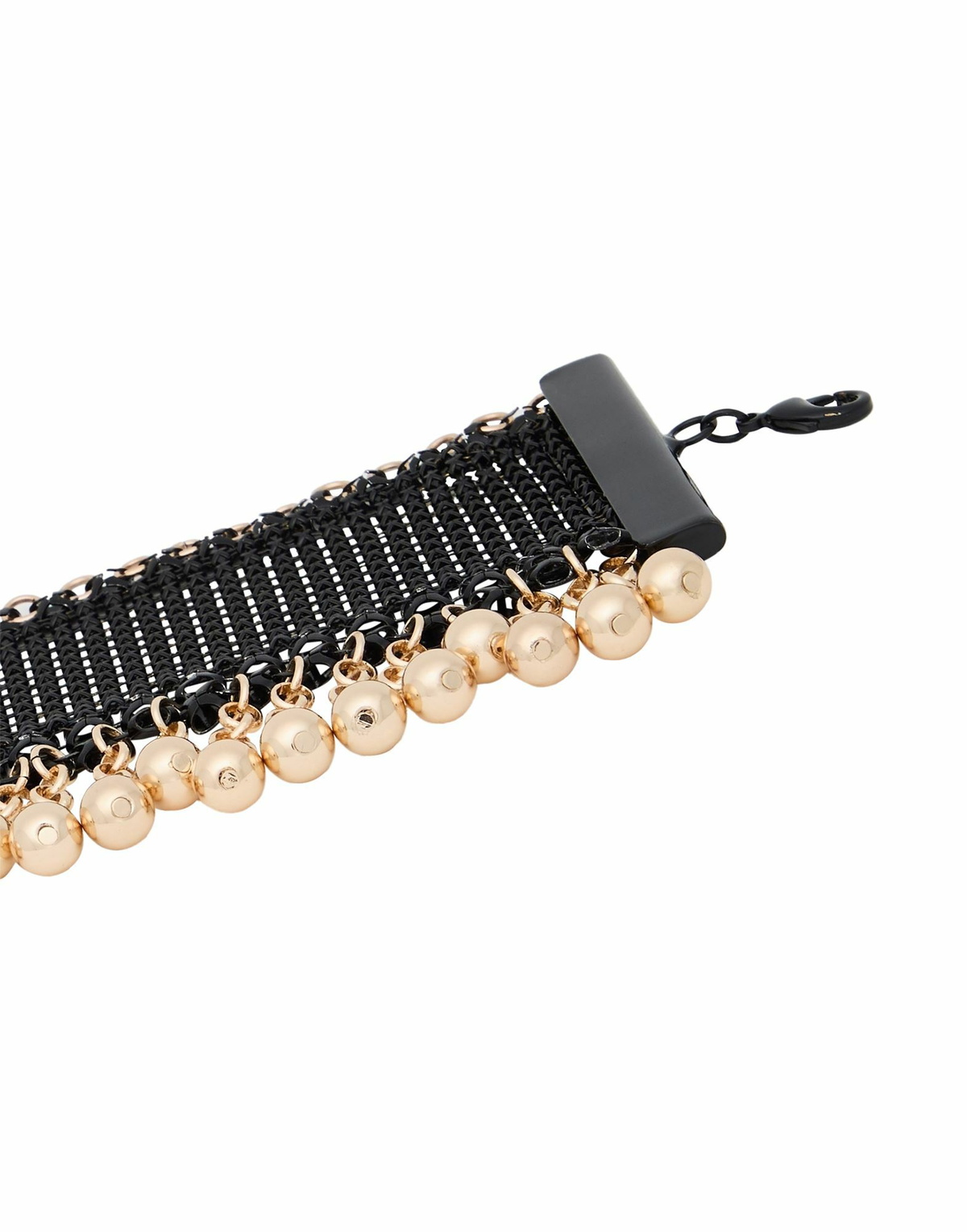 Rabanne Womens Bracelet in Black