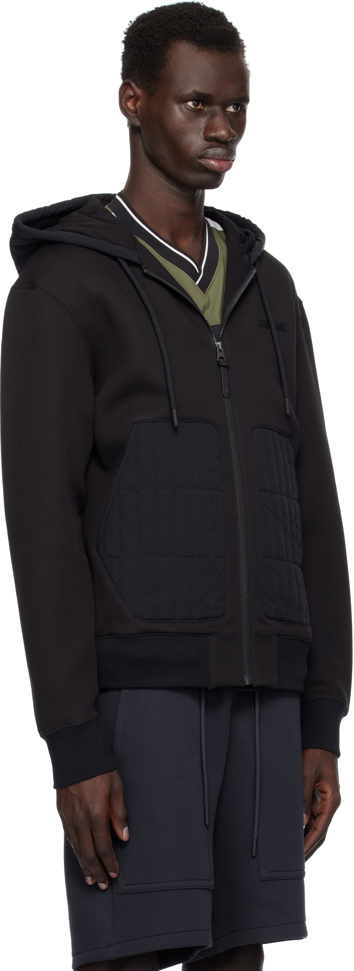MACKAGE Black Cruz Down Hoodie