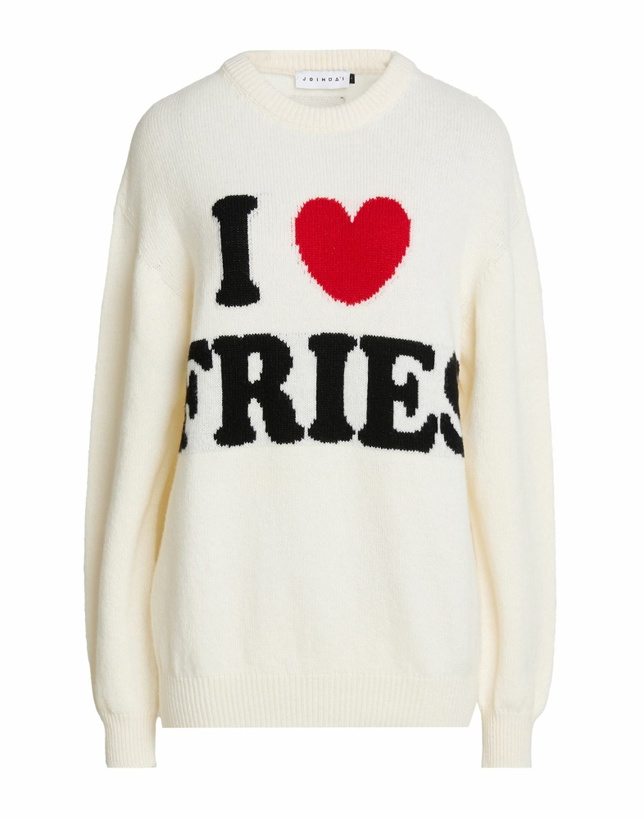 Photo: Joshua Sanders Womens Sweater in Off white