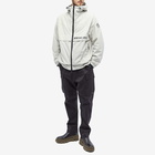 Moncler Grenoble Men's Foret Micro Ripstop Jacket in White Ivory