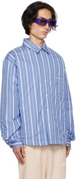 Jacquemus Blue Le Chouchou 'La Chemise Boulanger' Shirt