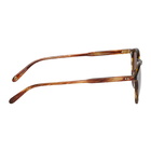 Garrett Leight Brown Hampton Sunglasses