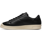 Jil Sander Black Leather Sneakers