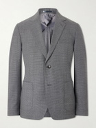 Mr P. - Wool-Hopsack Suit Jacket - Gray