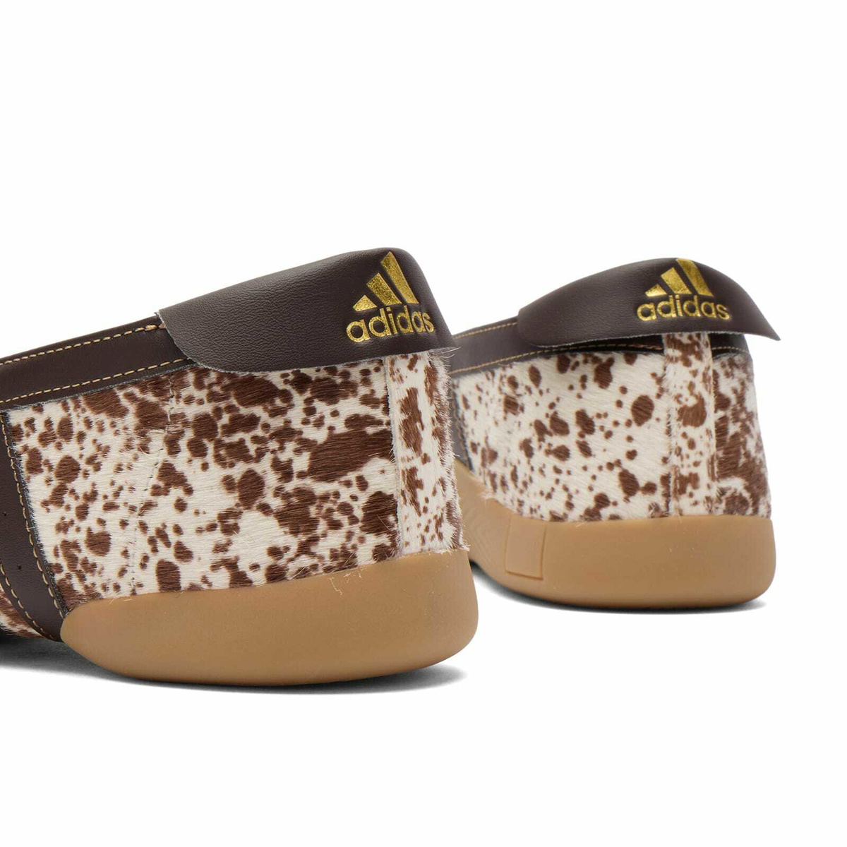 Adidas Women's Taekwondo Mei Ballet Sneaker in Off White/Dark Brown/Gum4