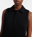 'S Max Mara Saggina cotton-blend jersey polo dress