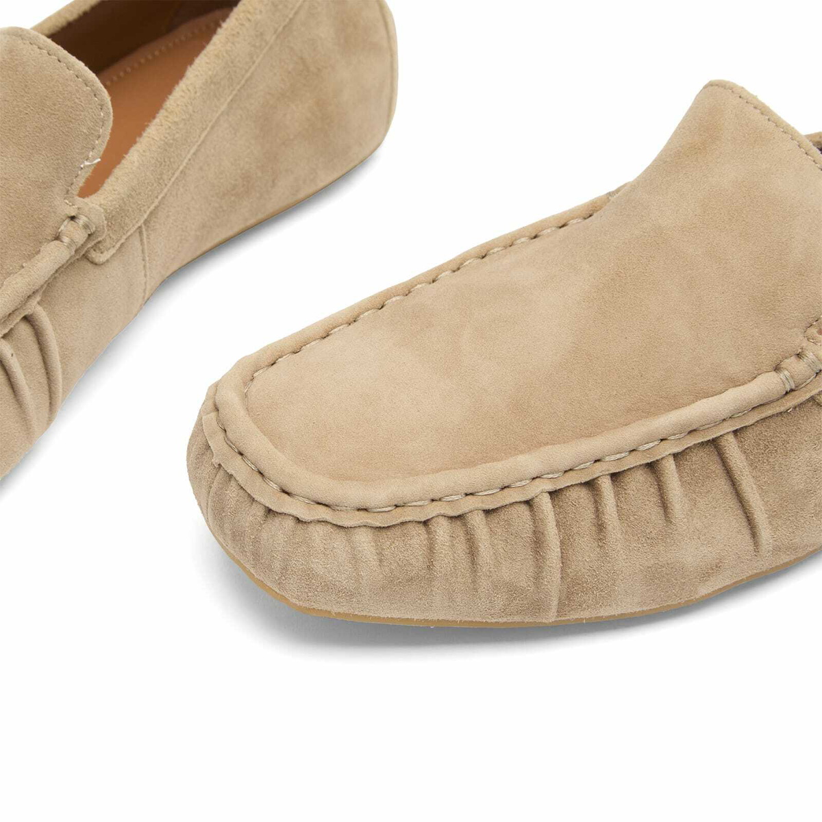 Vagabond Shoemakers Women's Mika Suede Boat Shoe in Nougat