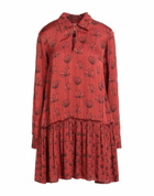 Alessia Santi Womens Mini dress Rust