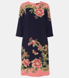 Etro Floral shift dress