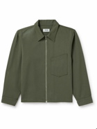 AGOLDE - Atlas Cotton-Twill Overshirt - Green