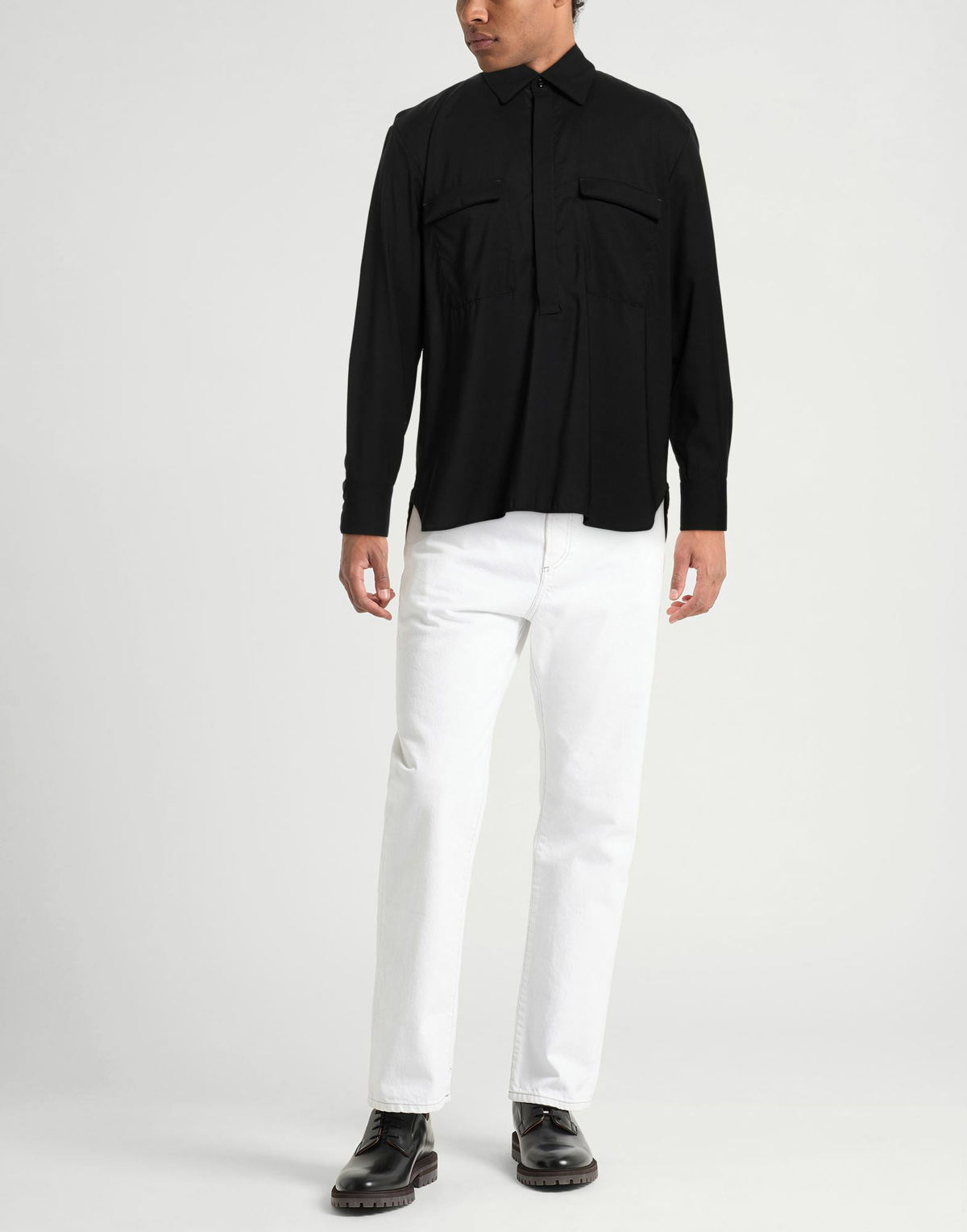 Pt Torino Mens Shirt in Black