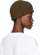 Dime Brown Classic Fold Beanie