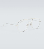 Givenchy - Metal-frame aviator glasses