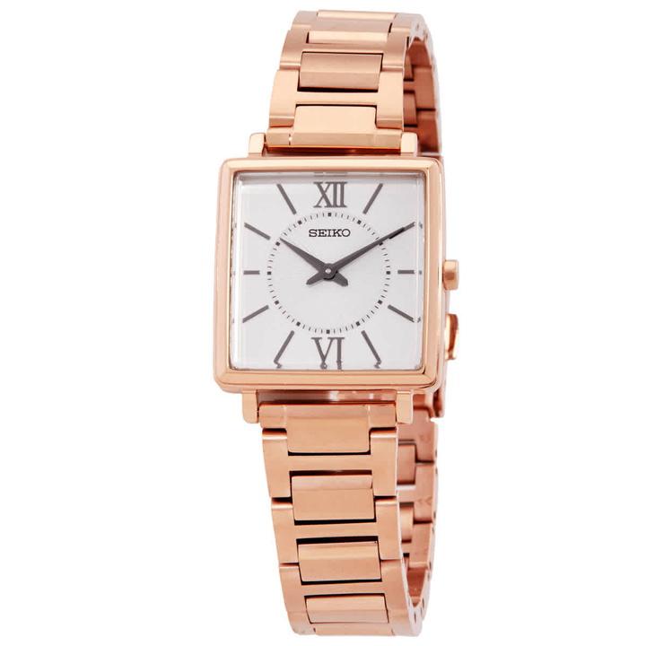 Photo: Seiko Conceptual Quartz White Dial Ladies Watch SWR112P1