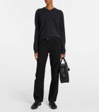 The Row Mica leather sneakers