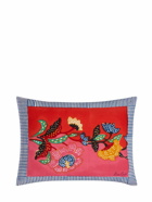 LISA CORTI Indonesian Red Rose Baby Cushion