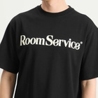 Late Checkout Men's Room Service T-Shirt in Black