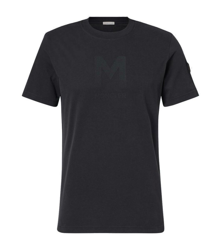 Photo: Moncler Logo cotton jersey T-shirt