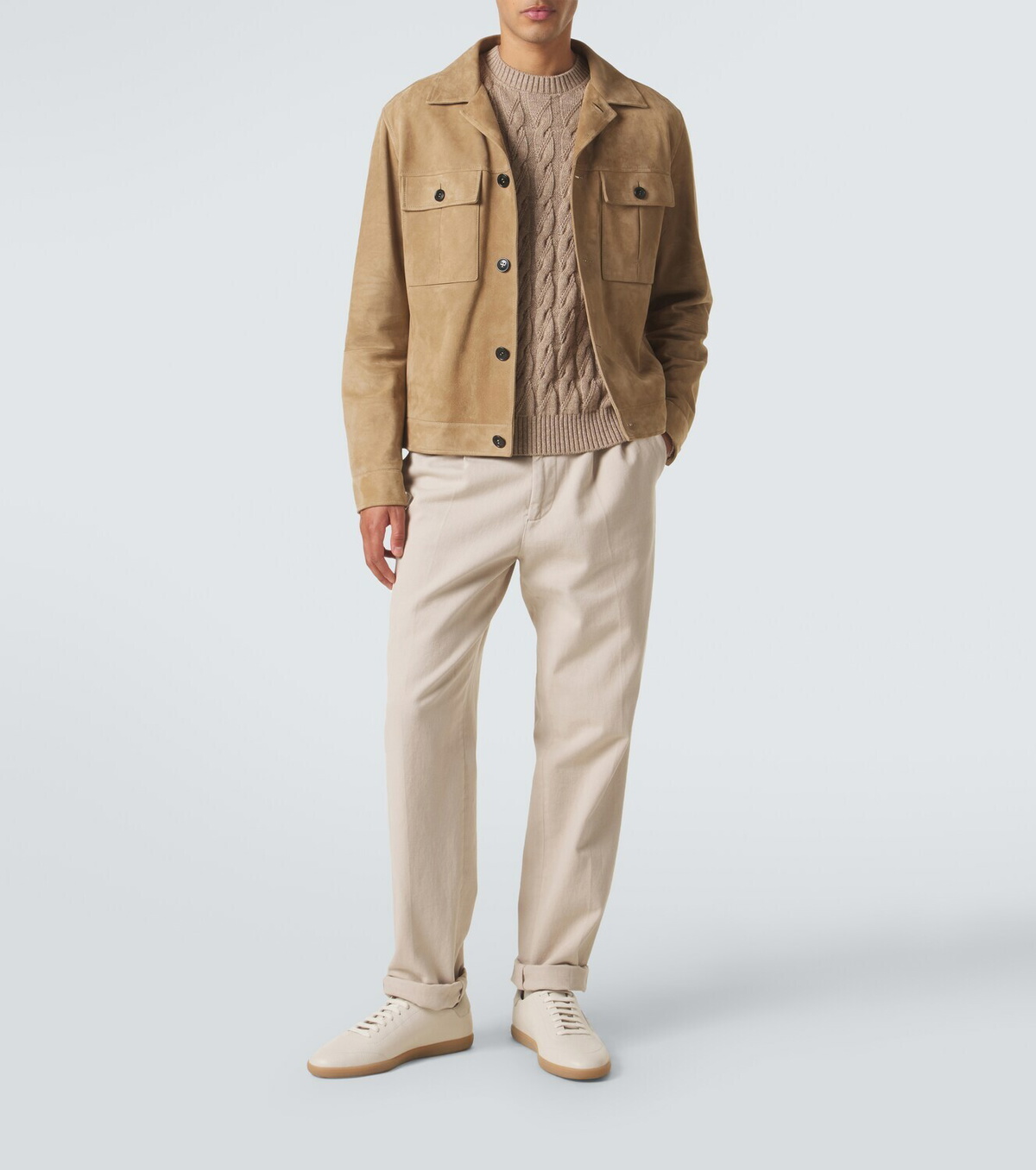 Zegna Leather sneakers