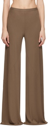Rick Owens Lilies Tan Porterville Farrah Bias Lounge Pants