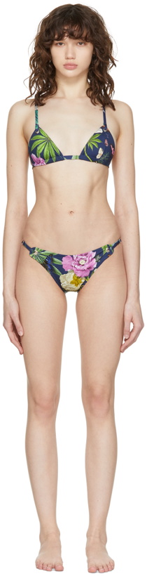 Photo: Fleur du Mal Indigo Grommet Bikini