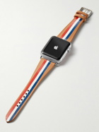 laCalifornienne - Liberty Striped Leather Watch Strap