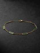 JIA JIA - Gold Malachite Bracelet