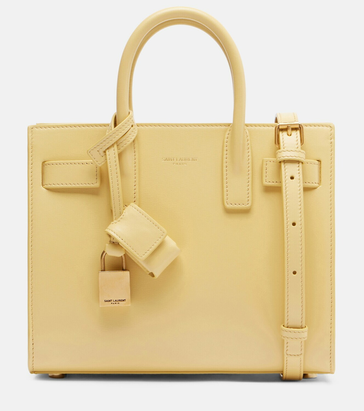 Saint Laurent Sac De Jour Nano leather top-handle bag