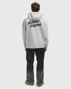 Maison Kitsune HANDWRITING OVERSIZE HOODIE Grey Mens Hoody
