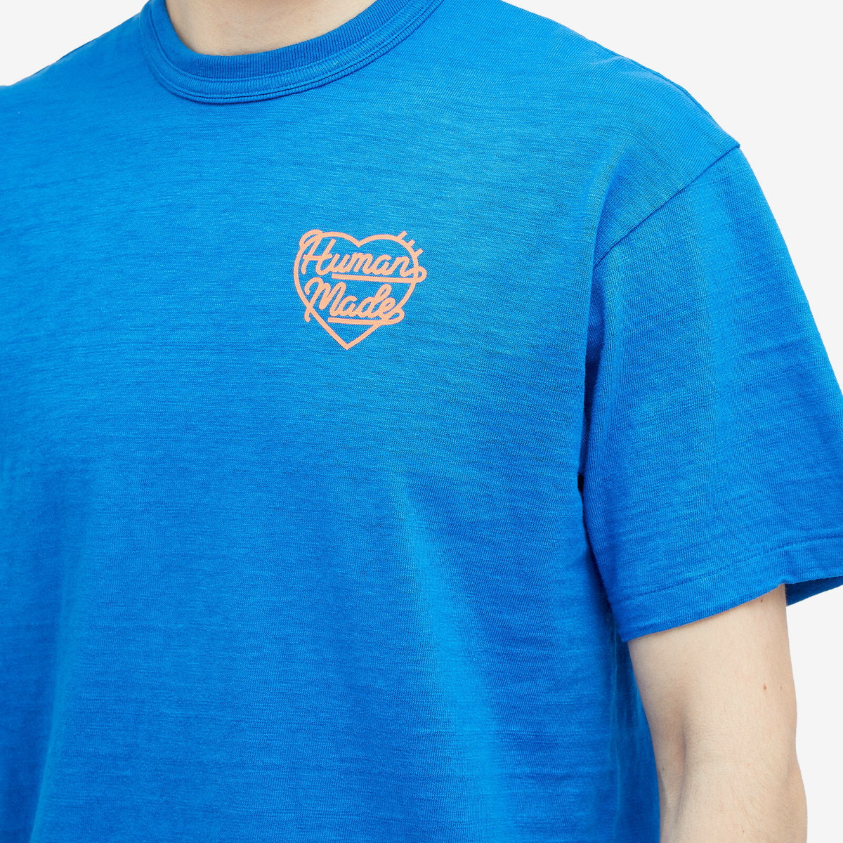 Human Made Men's Coloured Small Heart T-Shirt in Blue Human Made