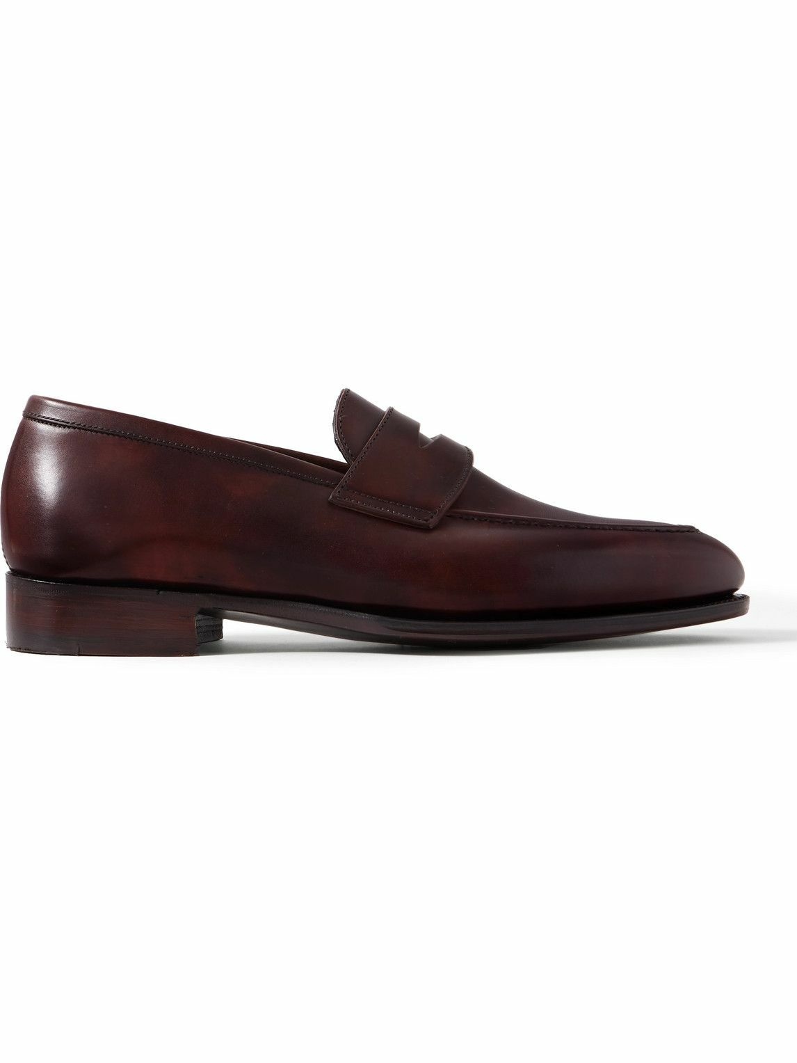 Photo: George Cleverley - Bradley II Leather Penny Loafers - Brown