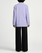 Moschino Jeans Womens Blazer Lilac