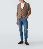 John Smedley Rockford cashmere and wool cardigan