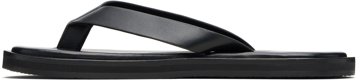 Studio Nicholson Black Curren Flip-Flops